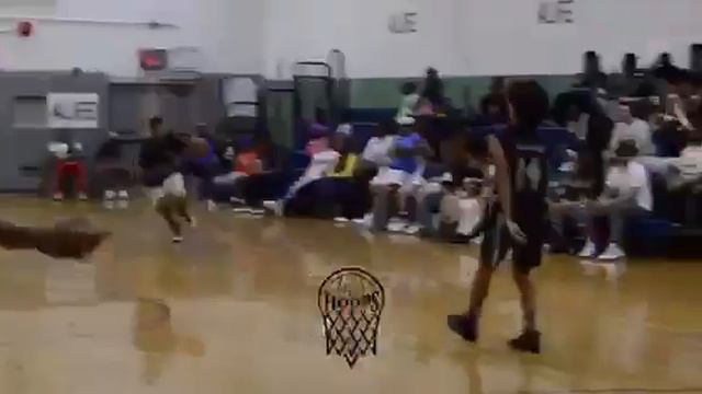 Team Mega Wildcats player Elvin Rodriguez playing in I Can Do Better event mixtape