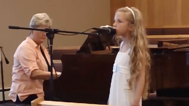 Sydney Hansen ( At 7 years old) singing "Colors of The Wind"