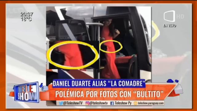 Daniel Duarte alias "La Comadre" polémica por fotos con "bultito" | #TeleShow