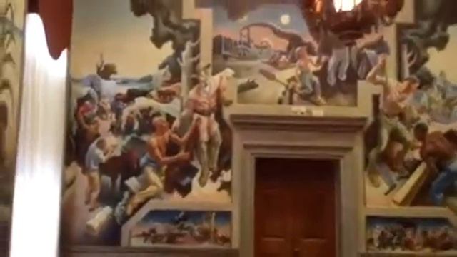 Thomas Hart Benton murals in Jefferson City