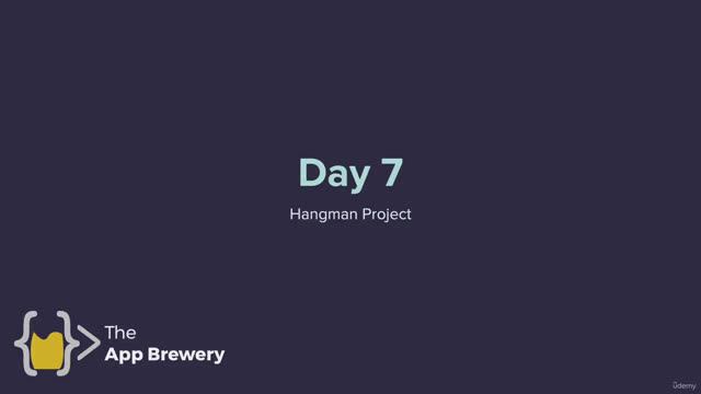 07 100DoC - Виселица