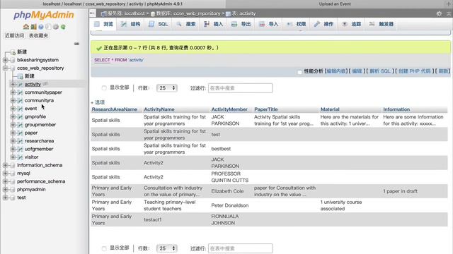 UofG CCSE web repository system Jiayun Deng (Olivia)