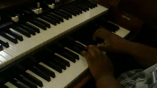 Charles "Chuckey" Robinson On the FREAKIN ORGAN!!!!! A Must see...