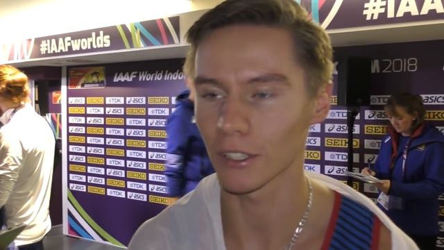 Pavel Maslák po zlatu na 400 m na HMS v Birminghamu