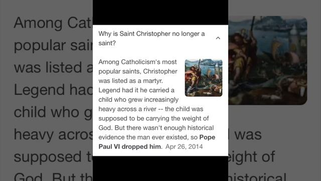 Saint Christopher