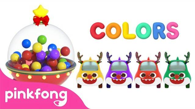 Learn Colors with Christmas Baby Cars | We Wish You a Merry Christmas🎄 | Pinkfong Baby Shark Colors