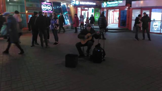 Васька Приморская Питер уличный музыкант Андрей Панёв