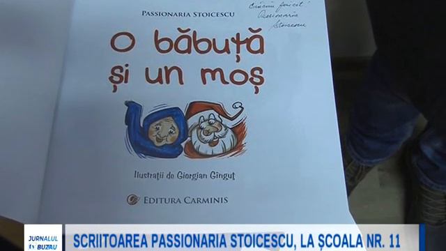 SCRIITOAREA PASSIONARIA STOICESCU LA SCOALA NR 11