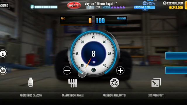 CSR2 Bugatti Veyron "Ettore Bugatti" Fastest Tune & Shift Pattern