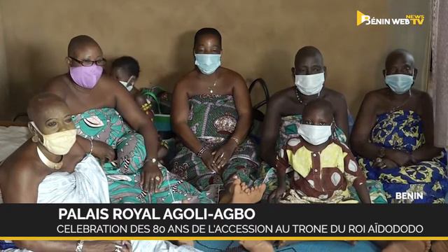 Bénin : célébration des 80 ans de l'accession au trône du Roi Aïdodôdo Agoli-Agbo