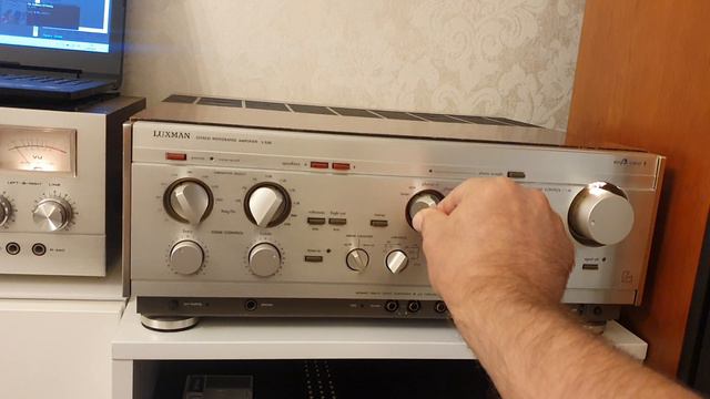 Работа усилителя Luxman L-550