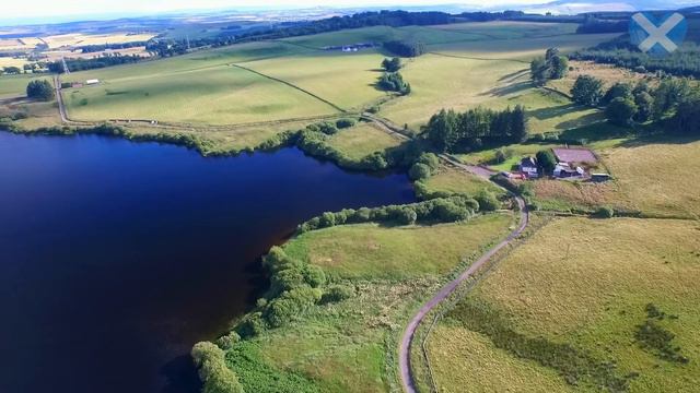 Ballo, Drumain and Holl Fisherys . Fife  Scotland Bird Eye Views