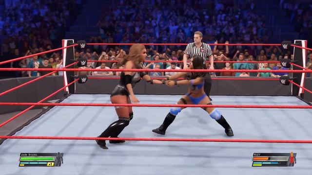 WWE 2K22 Universe Jade Brooks vs Riley - Part 143