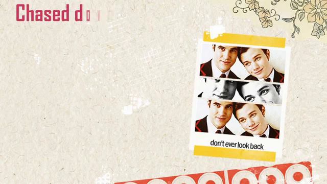 Perfect - Chris Colfer ft Darren Criss (Klaine from Glee) [song with lyrics on screen]