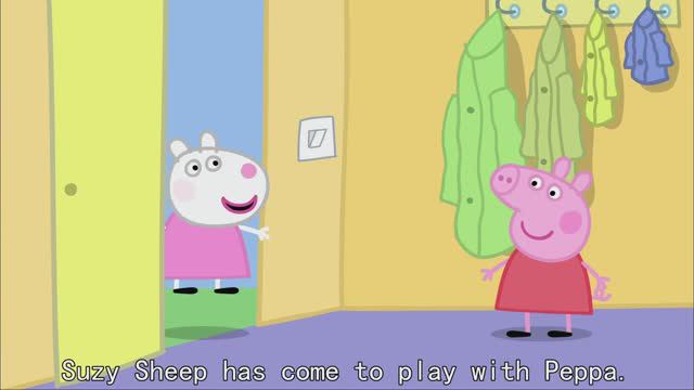 Peppa Pig S1 03 Best Friend английский с субтитрами