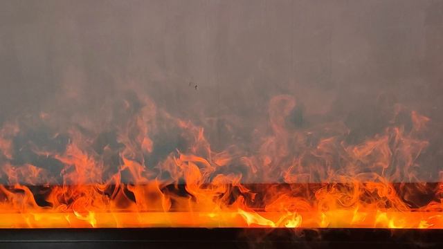 💥Плавная регулировка высоты 🔥 пламени в паровом камине 🔥