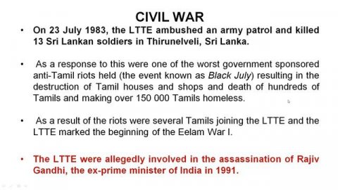 Biography of Velupillai Prabhakaran, Founder and leader of the Liberation Tigers of Tamil Eelam
