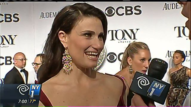 2014 Tony Awards - Idina Menzel on the Audemars Piguet Red Carpet