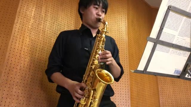 Dix Huit Exercices ou Etudes pour tous les Saxophones d'apres BERBIGIER / ベルビギエによる18の練習曲 第3番