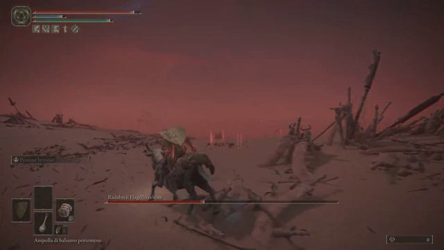 MARIO BREGA In Elden Ring - Vs Radahn (solo, Spiked Caestus)