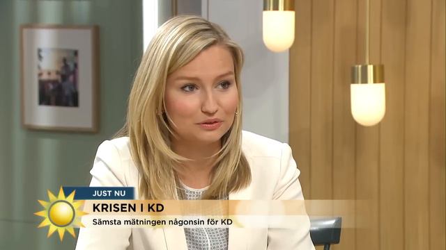 Så ska Ebba Busch Thor vända katastrofsiffrorna - Nyhetsmorgon (TV4)