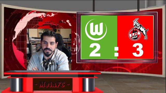 VfL Wolfsburg 2:3 1.FC Köln / Bundesliga 2021/22, 16. Spieltag