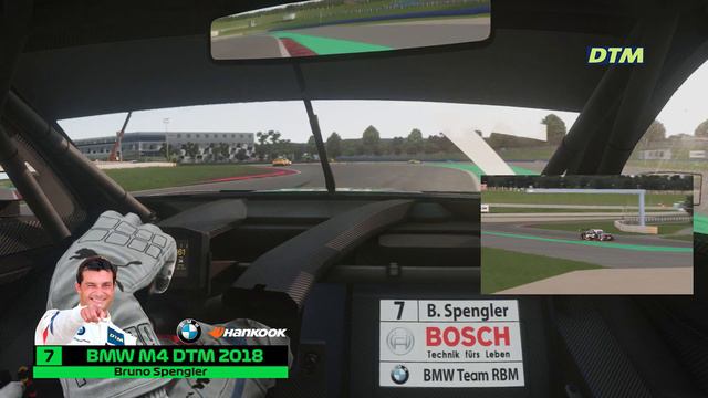 DTM 2018 - Oschersleben - Bruno SPENGLER onboard / ASSETTO CORSA