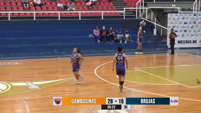 Gambusinas de Guanajuato vs Brujas de San Francisco - CIBABAJ Femenil 2021-2022 Jornada 5