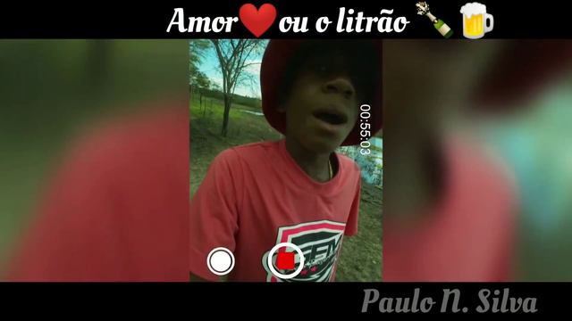 Menor Nico e Petter Ferras - amor ou o litrão(status)