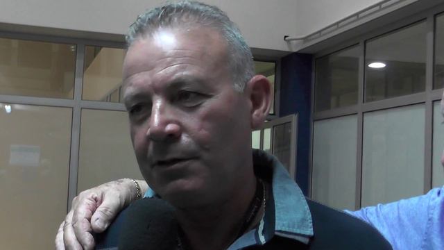 Mario Vella and George Xuereb - UEFA Futsal Cup 2015/16 after win vs FC Encamp