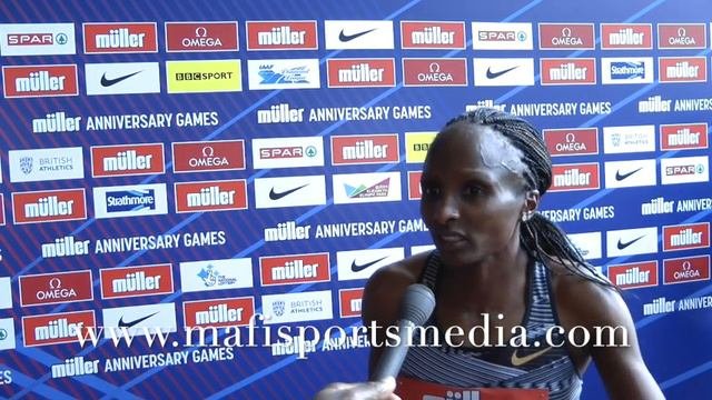 HELLEN OBIRI - I AM HAPPY I RAN A WORLD LEAD IN THE 5000M