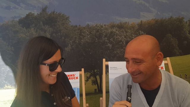 Paolo Bettini interview at InnsbruckTirol2018 Cycling World Championships