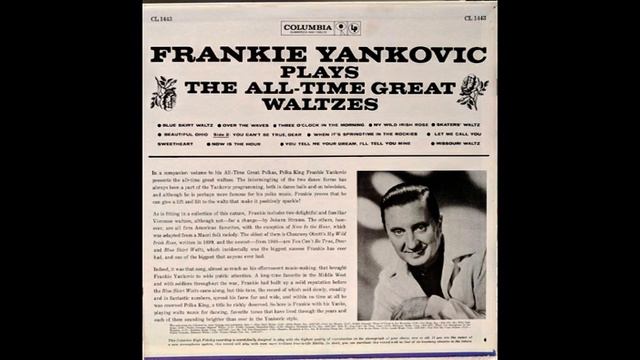 Frankie Yankovic - Plays The All time Great Waltzes, A-side, Columbia CL1443, made stereo, cleaned