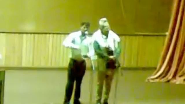 Manoj Gajurel @ KU with Madhav Kumar Nepal