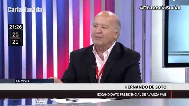 EXCANDIDATO HERNANDO DE SOTO EN CANAL N// CLASE MAGISTRAL /////PEDRO CASTILLO
