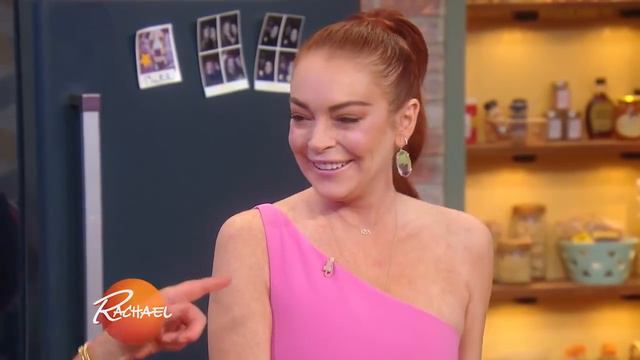 Lindsay Lohan Cooks With Rach & Dishes On Why She Had To Fire 2 Employees