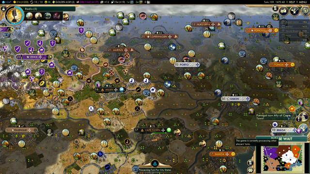 Civ 5 in 3 Mins: Enrico Goes Immortal (Again) - Civilization V BNW Let's Play Summary