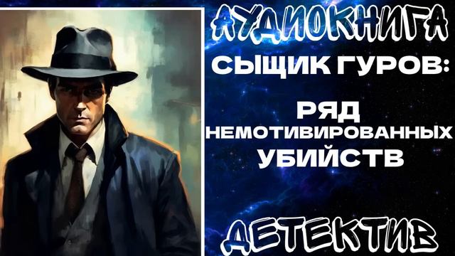 АУДИОКНИГА ДЕТЕКТИВ: СЫЩИК ГУРОВ - РЯД НЕМОТИВИРОВАННЫХ УБИЙСТВ