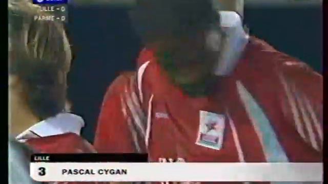 Lille/Parme, but de Sensini