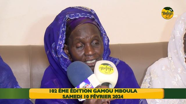 ANNONCE 102ÉME ÉDITION GAMOU MBOULA : SAMEDI 10 FÉVRIER 2024