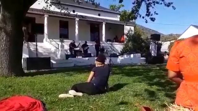 Angelo J with Deep Breath band @ Goedgedacht, performing Emo Adams 'Liefling'