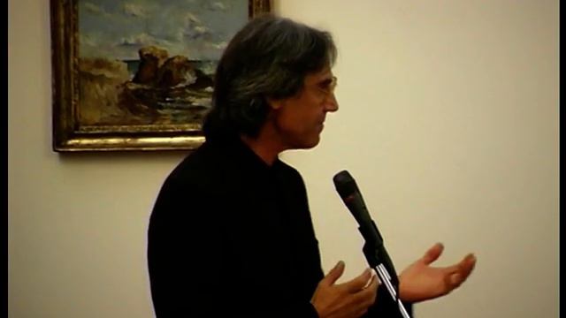 GIOVANNI NUZZO PRESENTA LA MOSTRA DOMENICO MASSIMO NUZZO