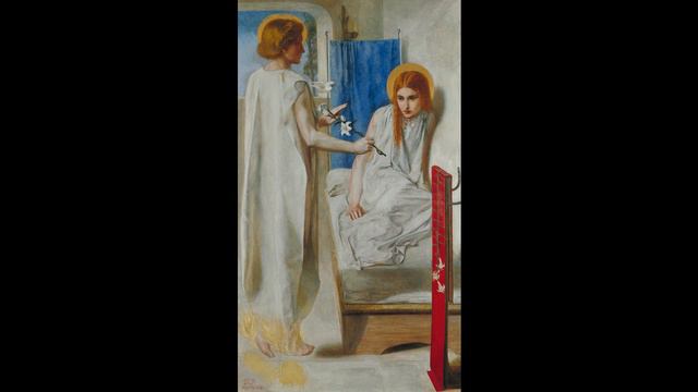 Dante Gabriel Rossetti - Ecce ancilla Domini (La Anunciación)