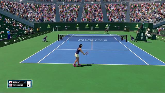 Nao Hibino    vs Venus Williams        🏆 ⚽ India Wells  Open (06/03/2024) 🎮 gameplay AO  2