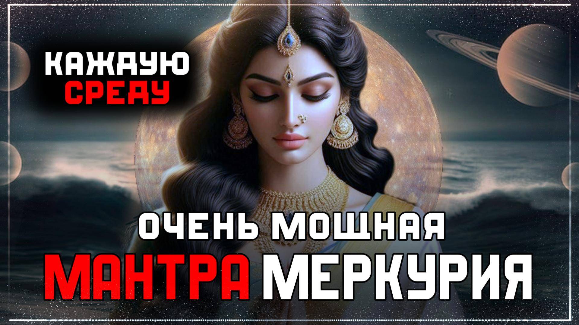 МАНТРА МЕРКУРИЯ | БУДДХА | Среда - Гармонизация Меркурия. ОЧЕНЬ МОЩНАЯ ДЖЙОТИШ МАНТРА БУДДХА