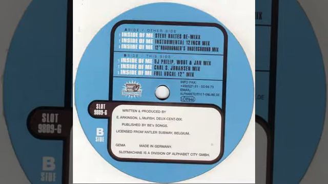 Milk Inc - Inside of me (Steve Baltes Re-Mixx)