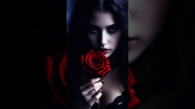 Алые розы 🌹