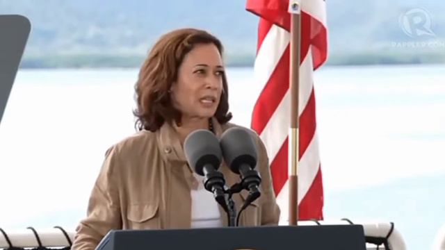 US VP Kamala Harris in palawan Philippines