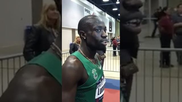 Lopez Lomong 2012 US Indoor Champs