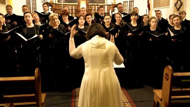 Fragments no Pateicības koncerta Sv.Marijas Magdalēnas draudzē
